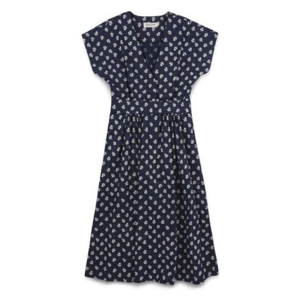 Taylor Stitch Emma Dress in Indigo